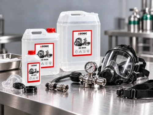 Concentrato detergente ASONIC AS-BIOX per la pulizia a ultrasuoni