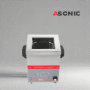 AONIC-IND-30-40kHz-3 ASONIC IND-30 pulitore industriale a ultrasuoni progettato per l'uso professionale in laboratori e officine.