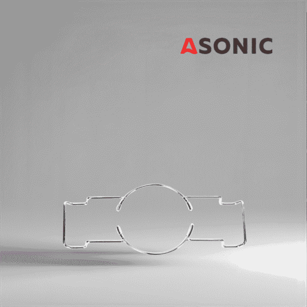 BEAKER ASONICO-2/3L ASONIC porta becher da laboratorio 2-3L, accessorio compatto per la pulizia a ultrasuoni per un uso sicuro ed efficiente nei laboratori