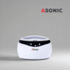 ASONIC HOME-650-1 Pulitore a ultrasuoni ASONIC HOME-650, progettato per l'uso quotidiano in casa, unità compatta per gioielli e occhiali.