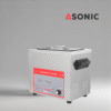 ASONIC-IND-40-40kHz-6 ASONIC IND-40 bagno a ultrasuoni industriale, vasca in acciaio inox resistente per laboratori, officine e cliniche.