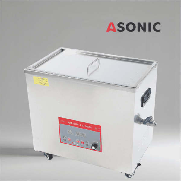 ASONIC IND-400 bagno a ultrasuoni durevole, perfetto per le officine di piccole e medie dimensioni e per la pulizia di precisione.