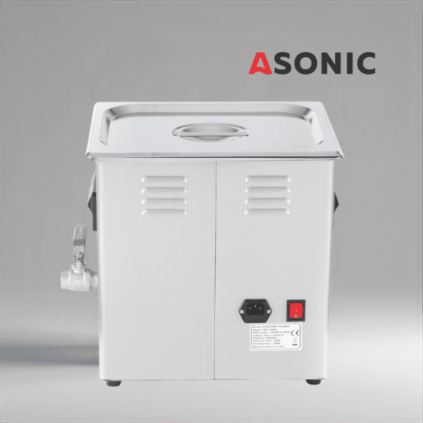 ASONIC-PRO-100DF-5 ASONIC PRO-100df macchina per la pulizia a ultrasuoni in acciaio inox con controlli digitali