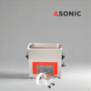 ASONIC Vinyl Cleaner-02 soluzione a ultrasuoni, di dimensioni compatte per pulire fino a 2 dischi in vinile in modo sicuro ed efficace.
