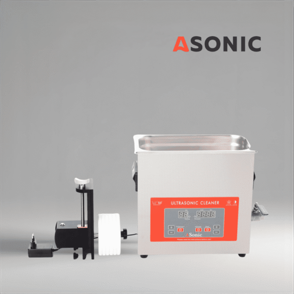 ASONIC-VINYL-CL-05-8 ASONIC Vinyl Cleaner-05 fluido, concentrato di pulizia ad ultrasuoni sicuro per la pulizia profonda e la conservazione della qualità del suono degli LP.