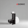 ASONIC-VINYL-CL-05-9 ASONIC Vinyl Cleaner-05 soluzione, detergente professionale ad ultrasuoni per restaurare fino a 5 dischi in vinile.
