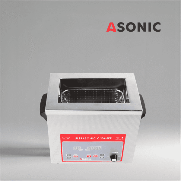 ASONIC-IND-40-40kHz-3 ASONIC IND-40 pulitore a ultrasuoni, soluzione efficiente per utensili dentali, dispositivi ottici e strumenti di precisione.