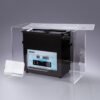 Open silent box showing a 7L ASONIC ultrasonic cleaner for quiet and efficient cleaning applications.