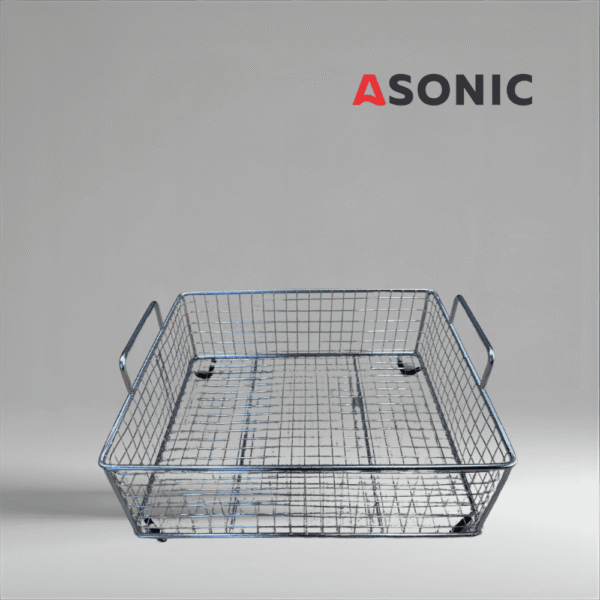 ASONIC PRO-150 cestino forte Cestello in acciaio inox per il pulitore a ultrasuoni grande ASONIC IND-150